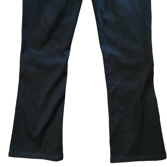 MADEWELL Denim Cali Demi-Boot Overalls Black Frost Ankle Crop F6394 Womens Small - Picture 9 of 15